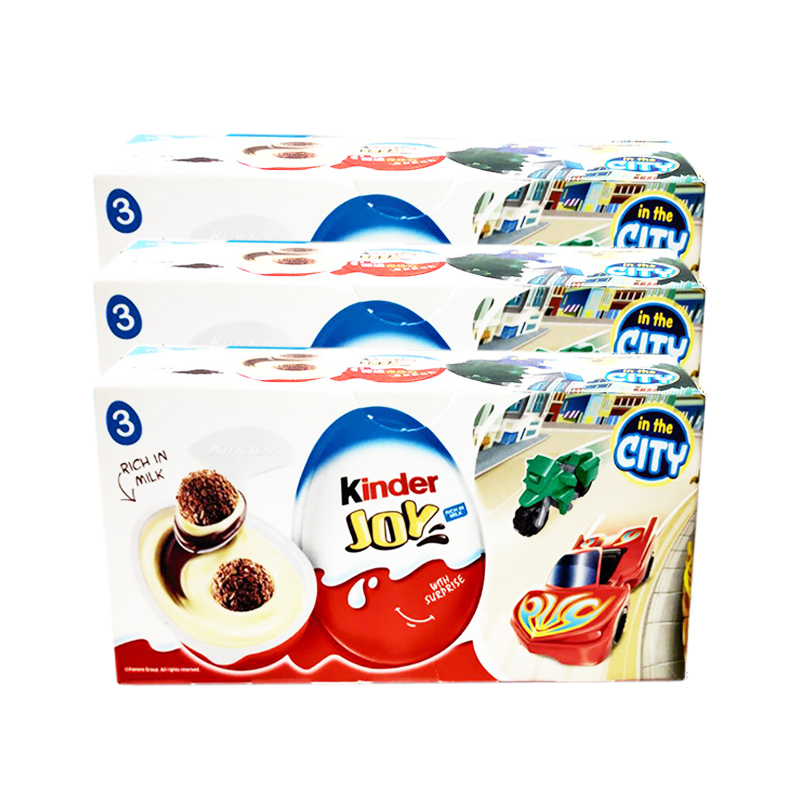 Makroclick Kinder Joy eggs for Boy 20g x3