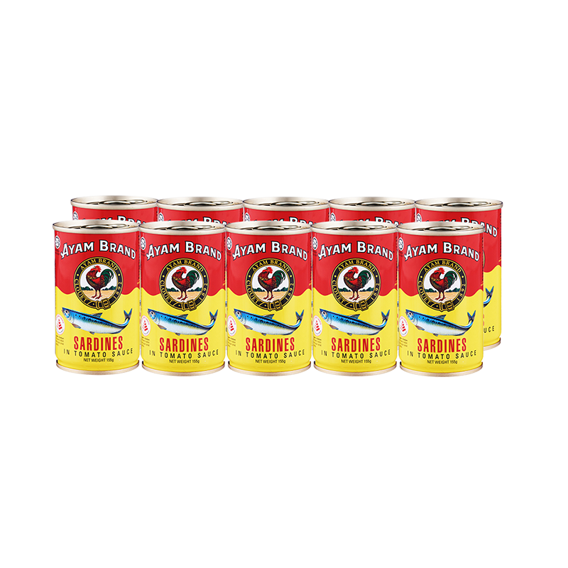 Makroclick AYAM Sardine Tomato Sauce 155G*10