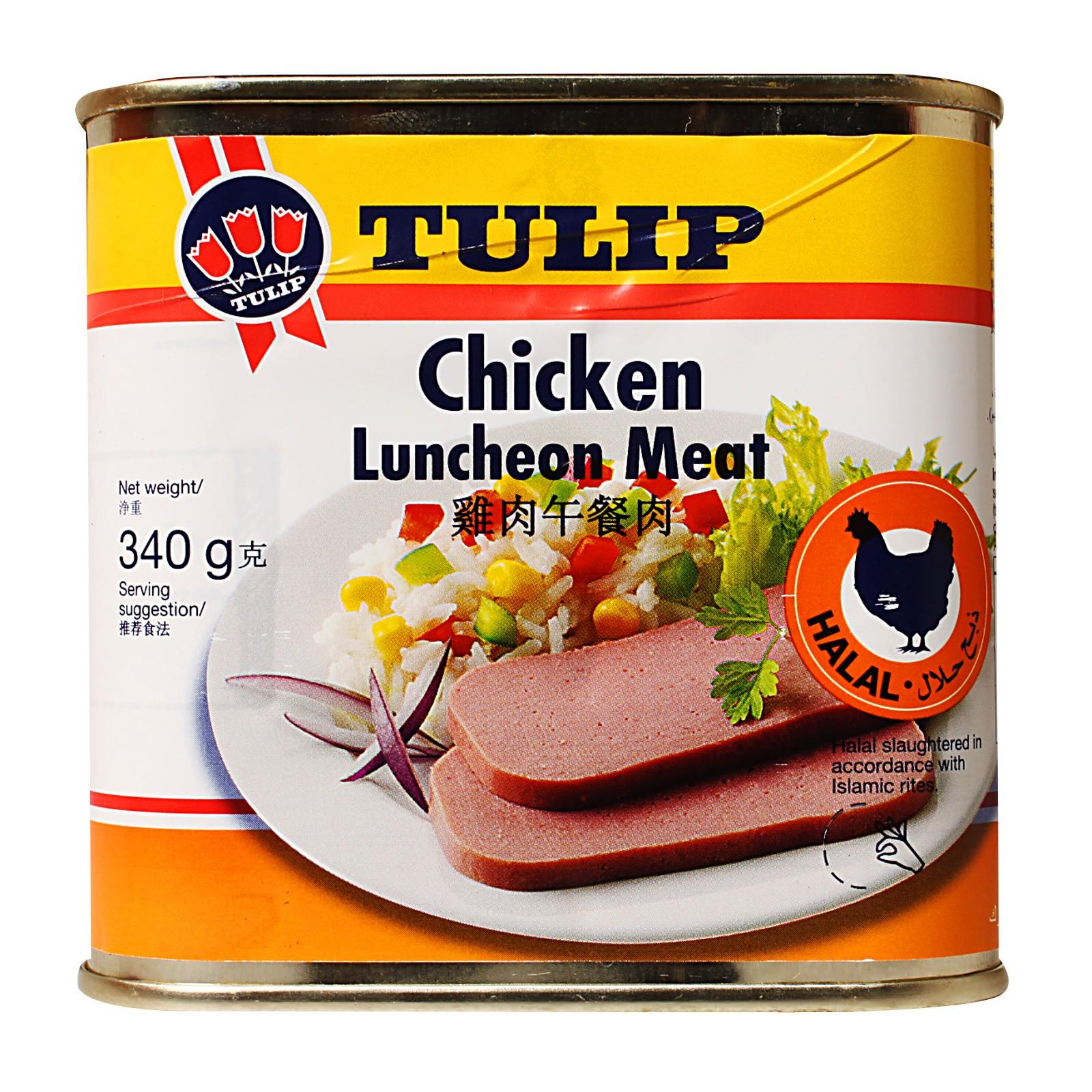 Makroclick TULIP Chicken Luncheon Meat 340G